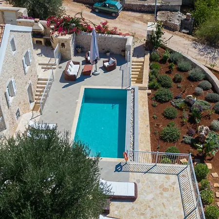 Fiscardo Luxury Stone Alex ,with Sunset View! Fiskardo