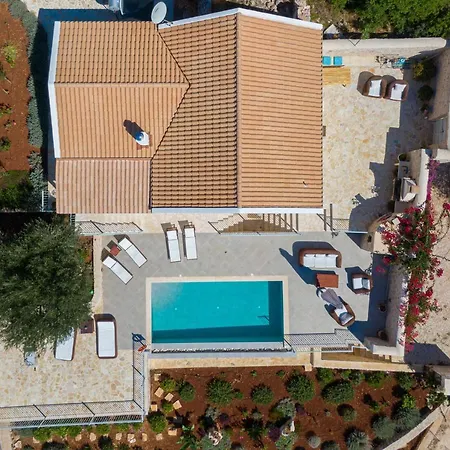Fiscardo Luxury Stone Alex ,with Sunset View! Villa