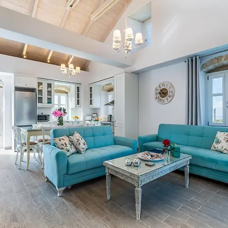 Fiscardo Luxury Stone Alex ,with Sunset View! Villa *