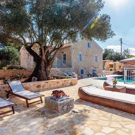 Fiscardo Luxury Stone Alex ,with Sunset View! פיסקרדו
