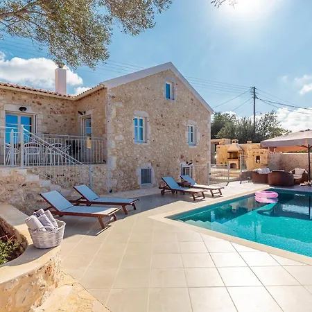 Fiscardo Luxury Stone Alex ,with Sunset View! וילה *